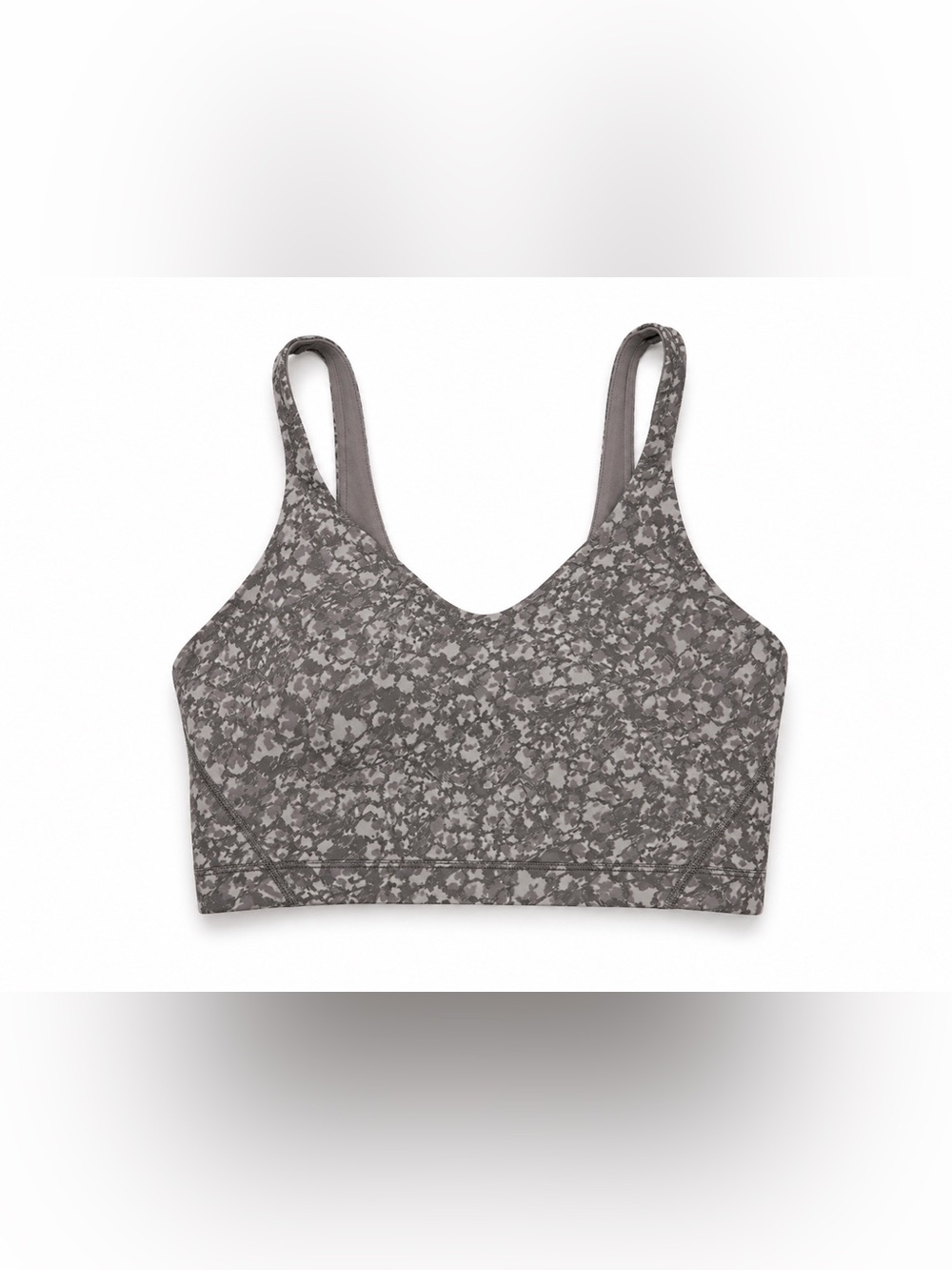 lululemon athletica Black Seamless Active Crop Top